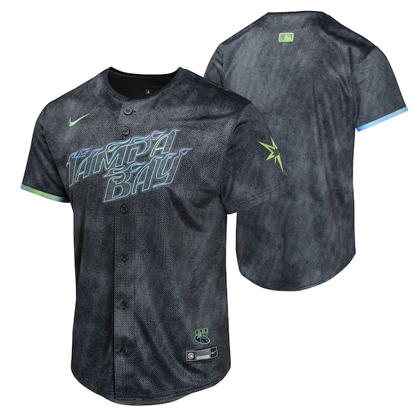 Tampa Bay Rays Nike Youth 2024 City Connect Limited Jersey - Black