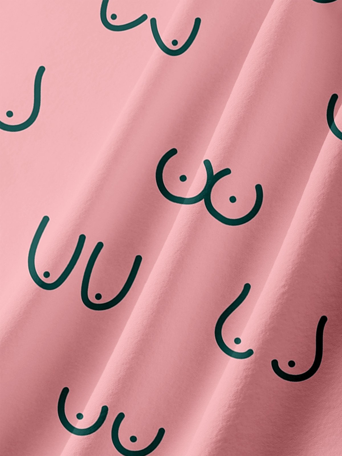 Moisture-wicking Abstract Geometric Chest Pocket Casual Shirt