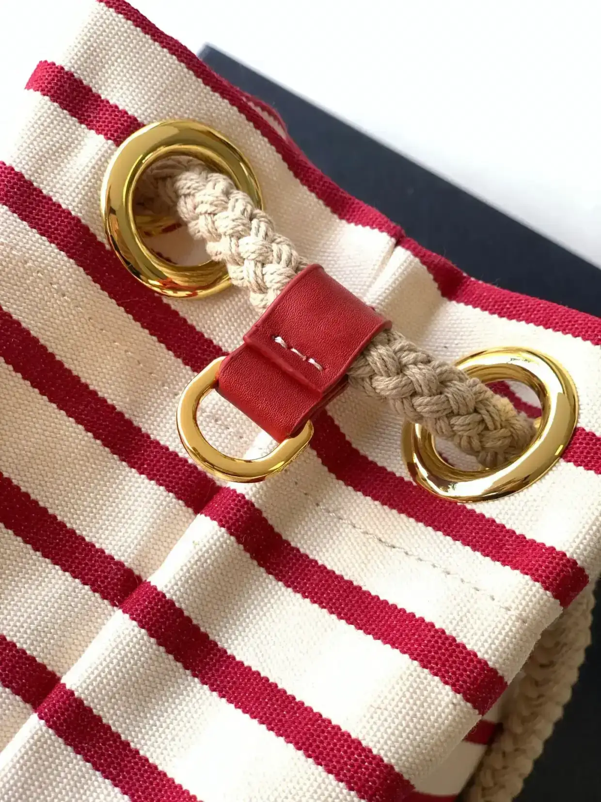 Prada Straw Woven Bucket Bag product photo from LabelPicks