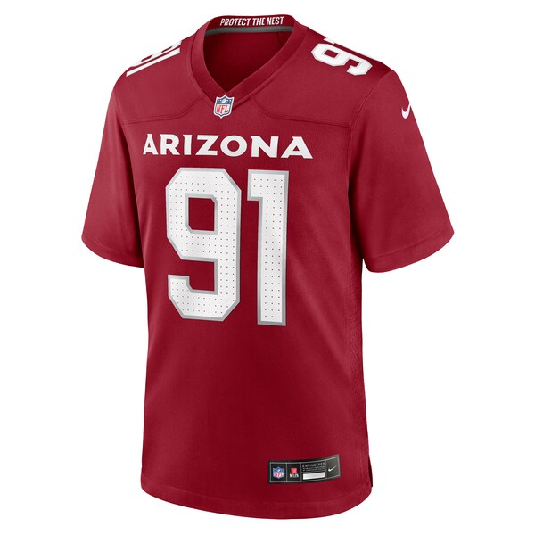 L.J. Collier Arizona Cardinals Nike Game Player Jersey - Cardinal