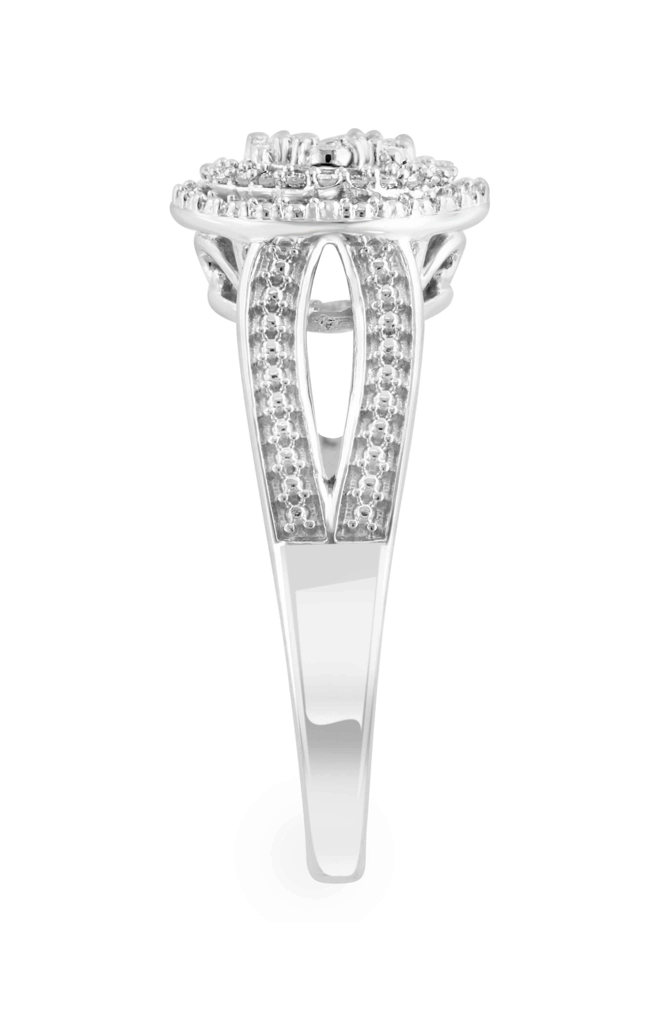 EFFY Sterling Silver Diamond Ring - 0.75 ct.