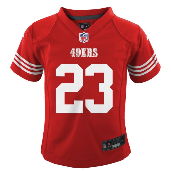 Christian McCaffrey San Francisco 49ers Nike Toddler Game Jersey - Scarlet