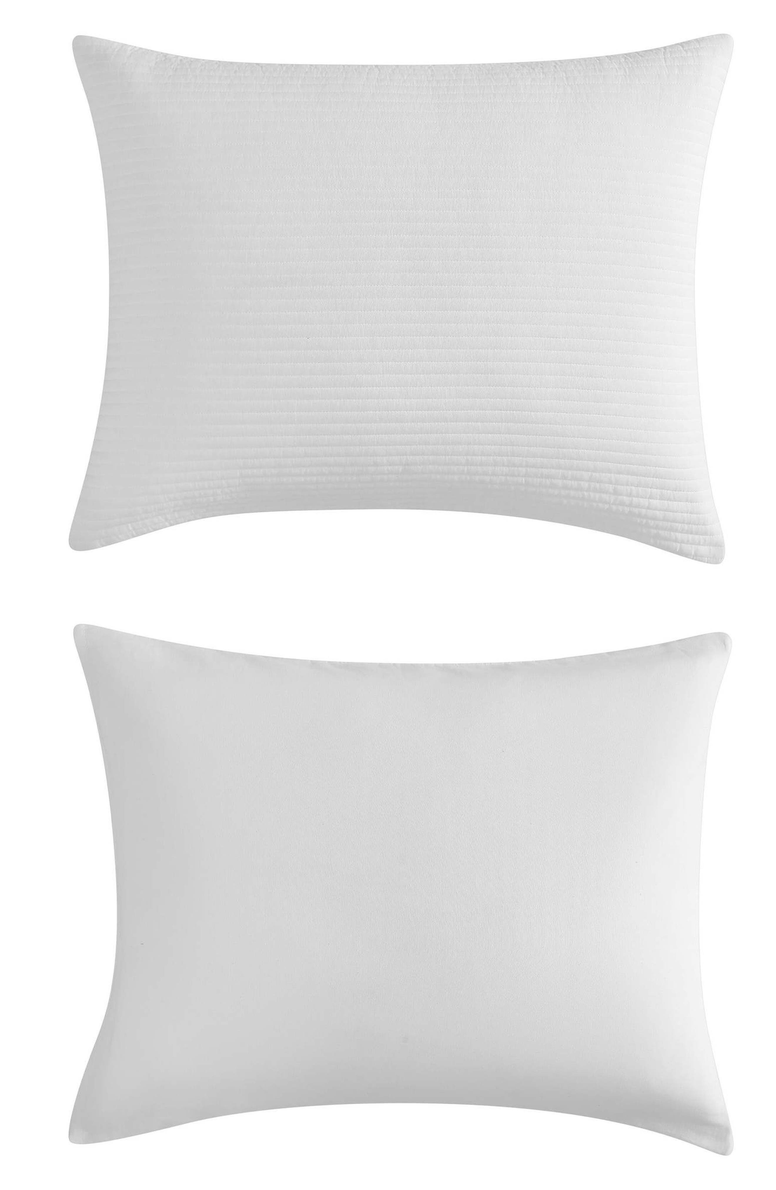 Vera Wang Cotton Voile King Quilt Set
