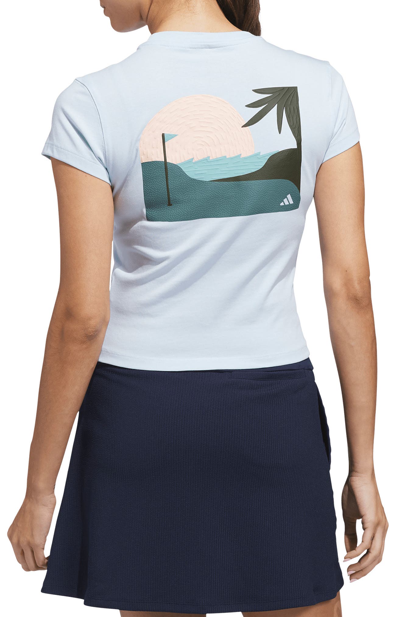 adidas Summer Vibez Graphic Golf Tee