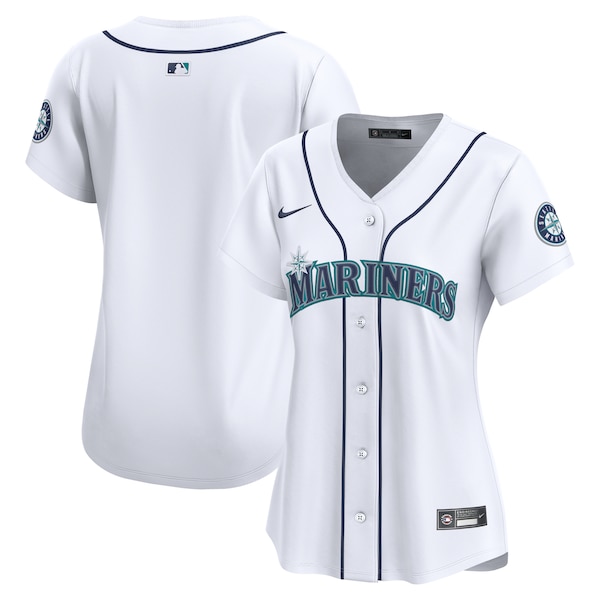 Seattle Mariners Nike Women's Home Limited Jersey - White
