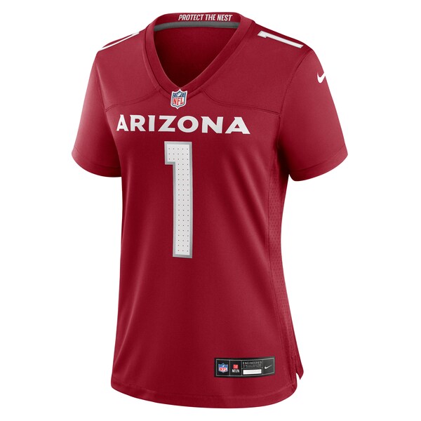 Number 1 Bride Arizona Cardinals Nike Women's Game Jersey - Cardinal