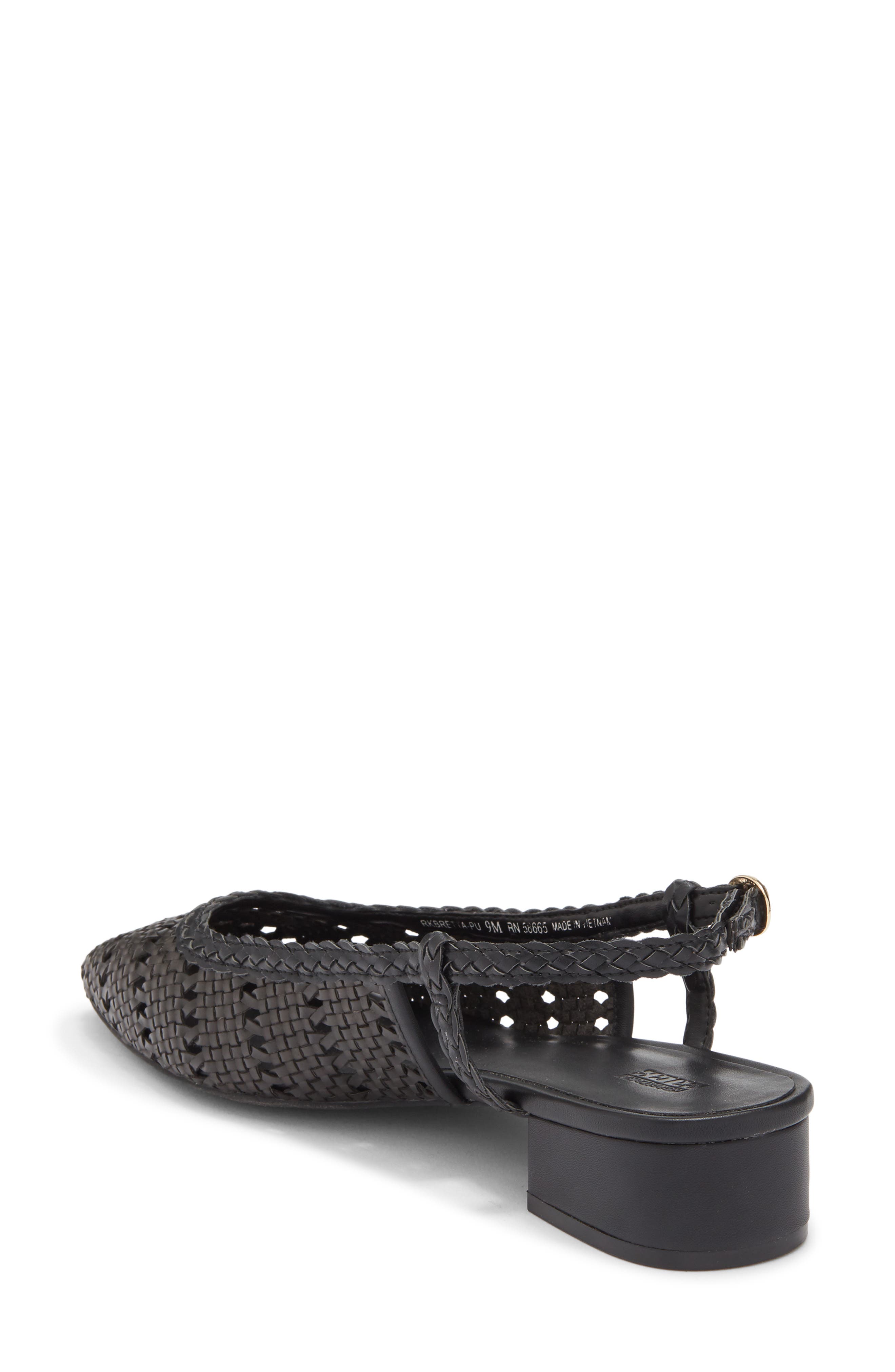 NORDSTROM RACK Bretta Woven Slingback Pump