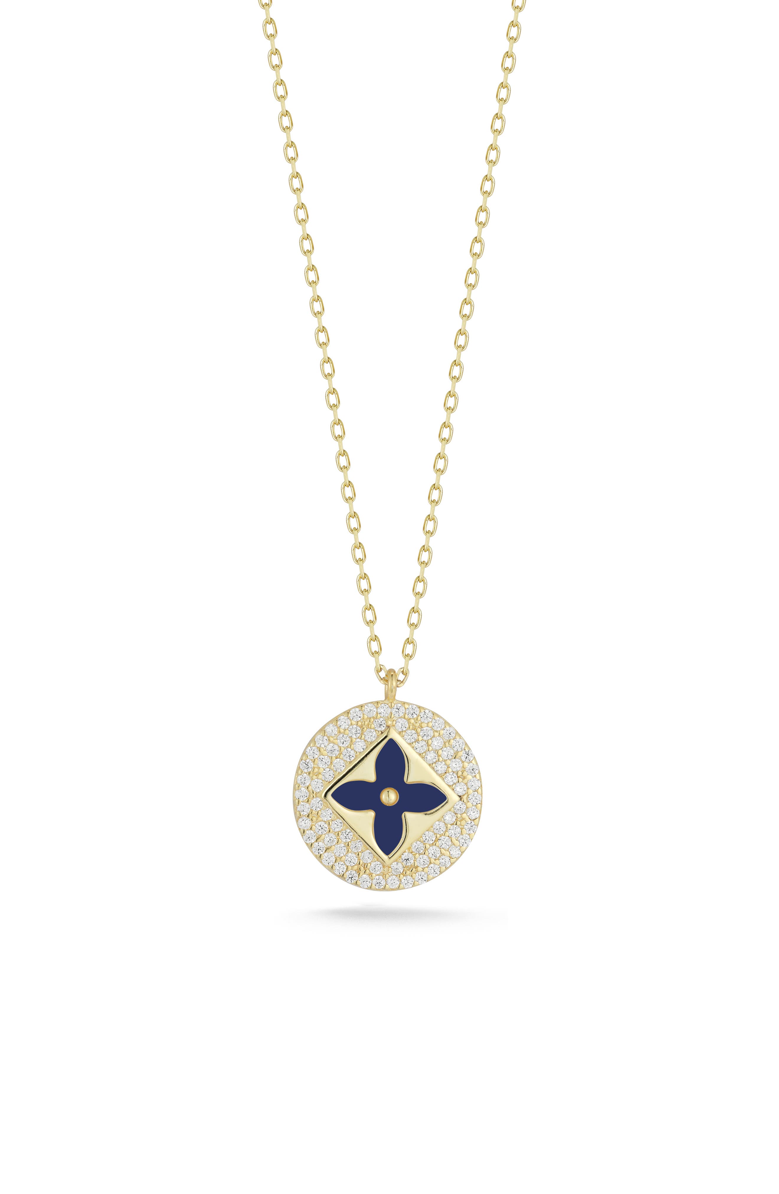 SPHERA MILANO Clover Pendant Necklace
