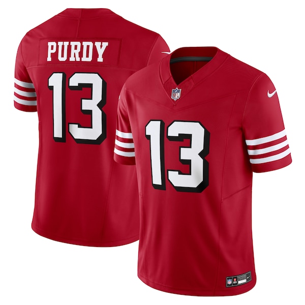 Brock Purdy San Francisco 49ers Nike Vapor F.U.S.E. Limited Jersey - Scarlet