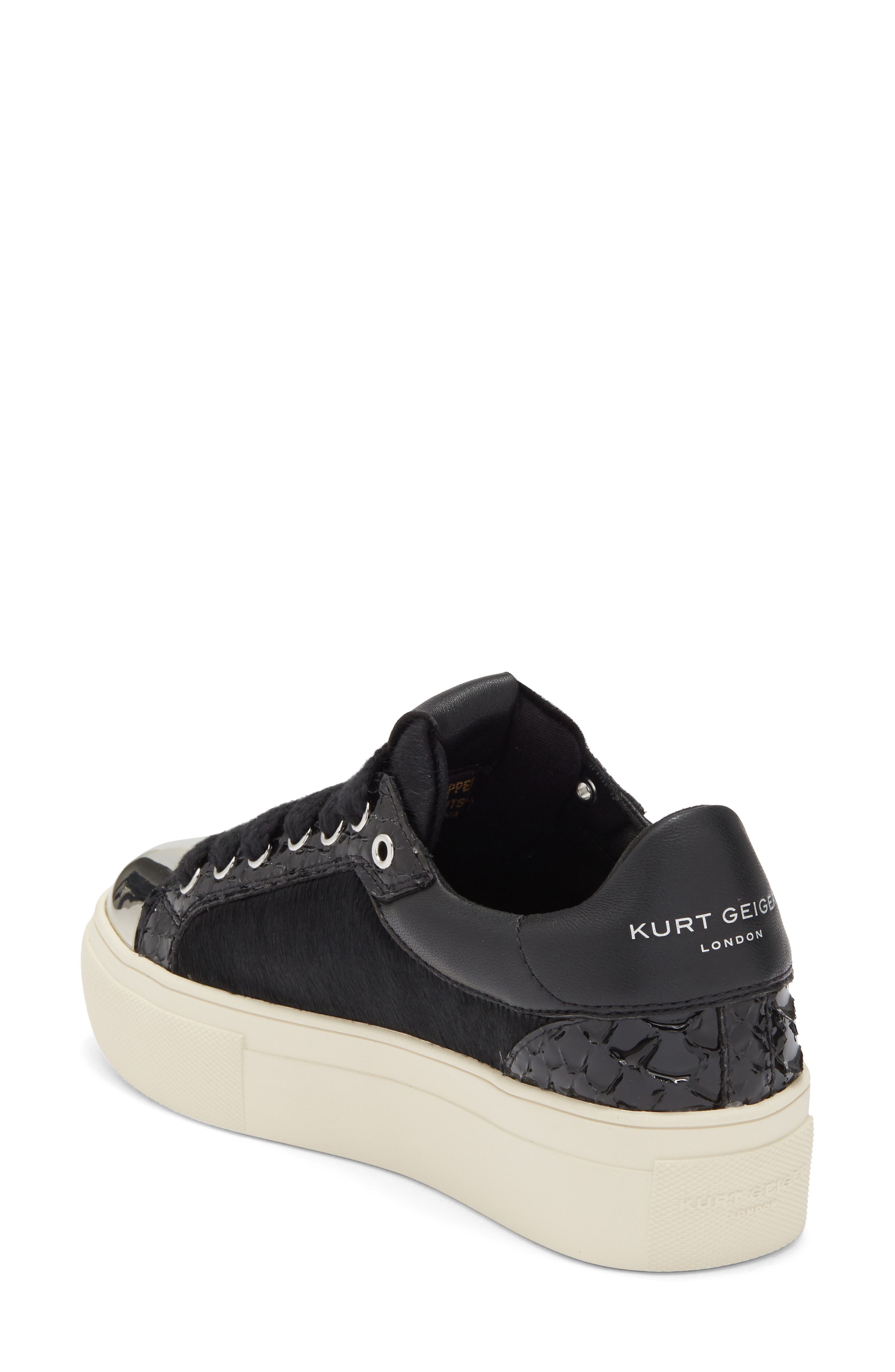 Kurt Geiger London Lana Genuine Calf Hair Sneaker
