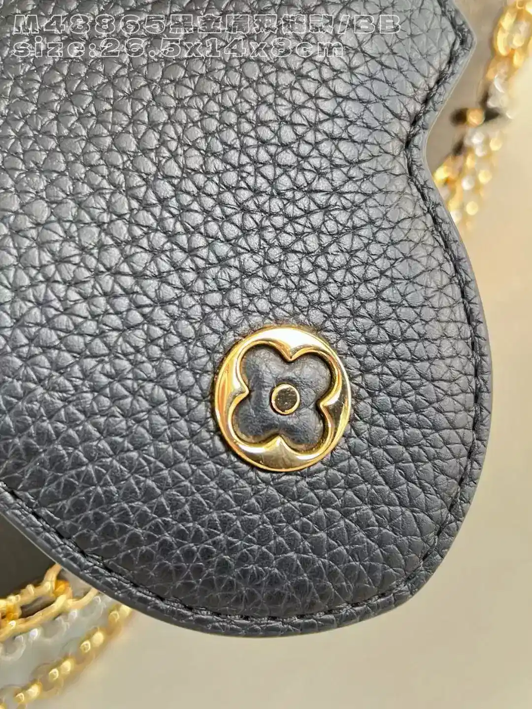 Louis Vuitton Black Capucines Grained Leather Crossbody Bag product photo from LabelPicks