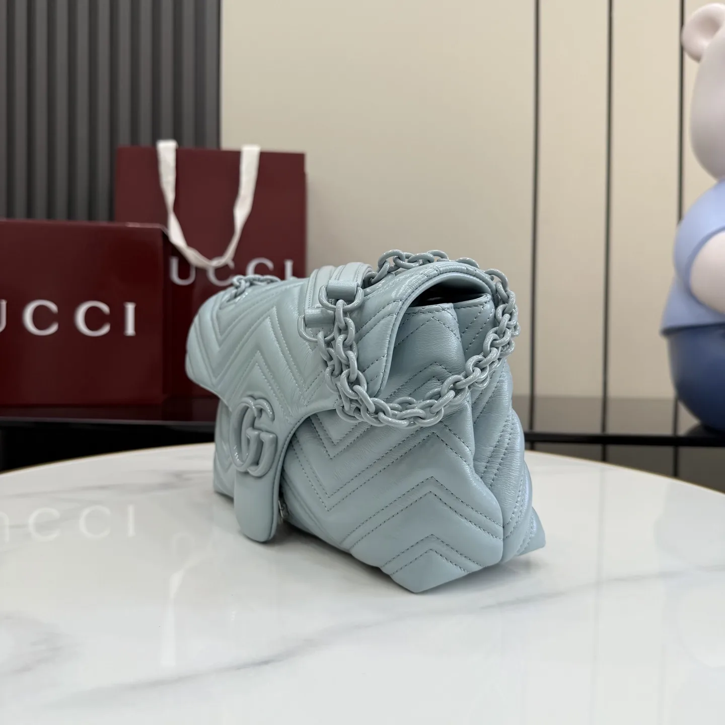 Gucci Marmont GG Supreme Canvas Shoulder Bag product photo from LabelPicks