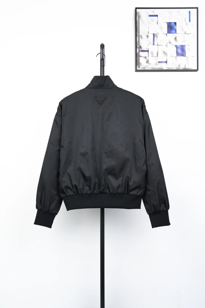 Prada Black Nylon Harrington Jacket product photo from LabelPicks