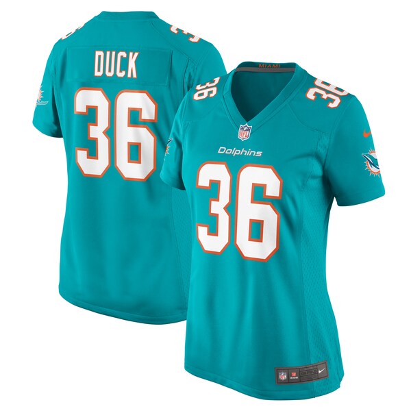 Storm Duck Miami Dolphins Nike Women's  Game Jersey -  Aqua