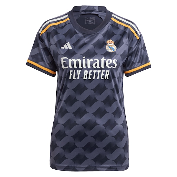 Los Merengues adidas Women's 2023/24 Away Replica Jersey - Navy