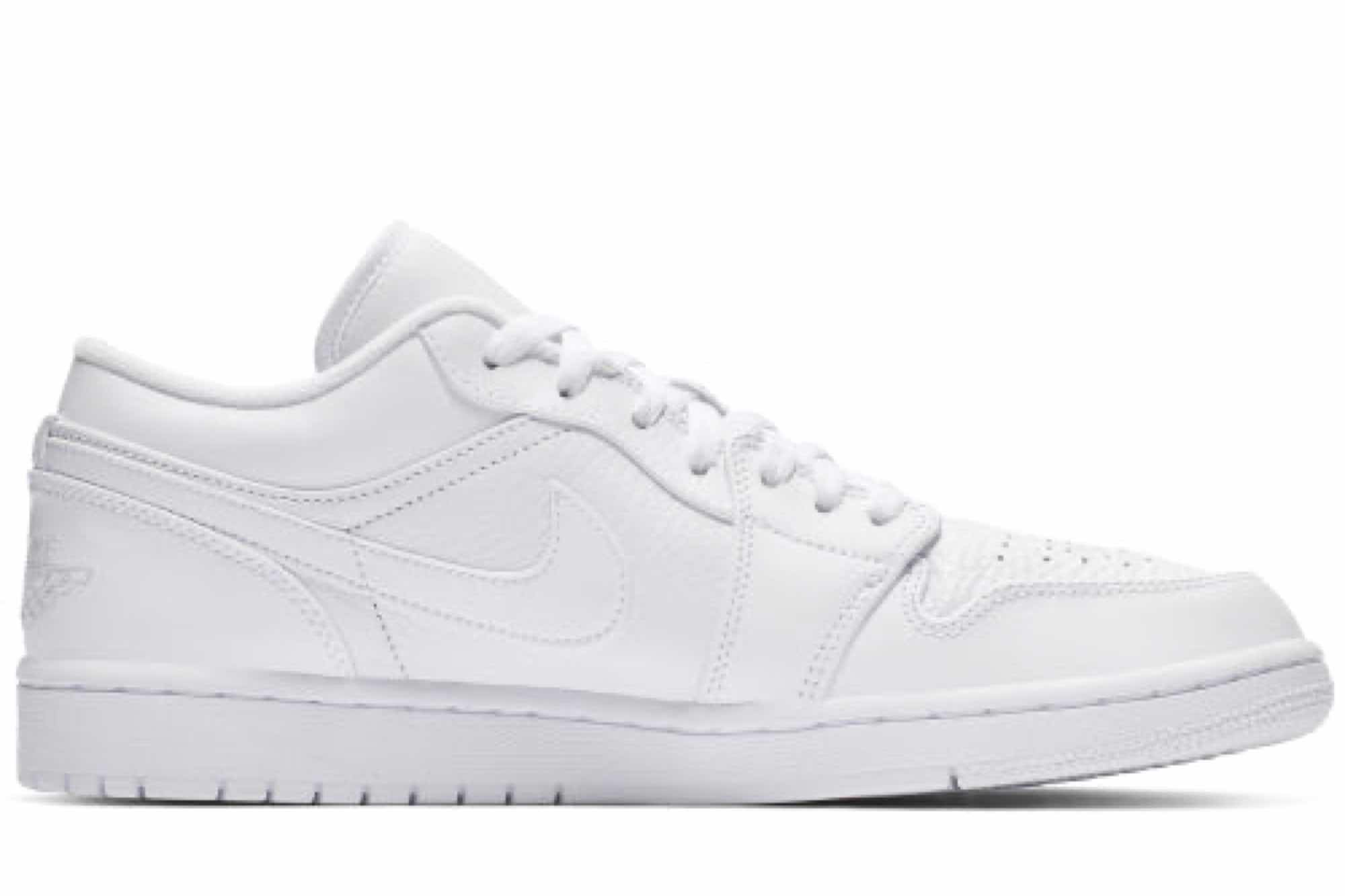 Air Jordan 1 Retro Low ‘Triple White’ 553558-111