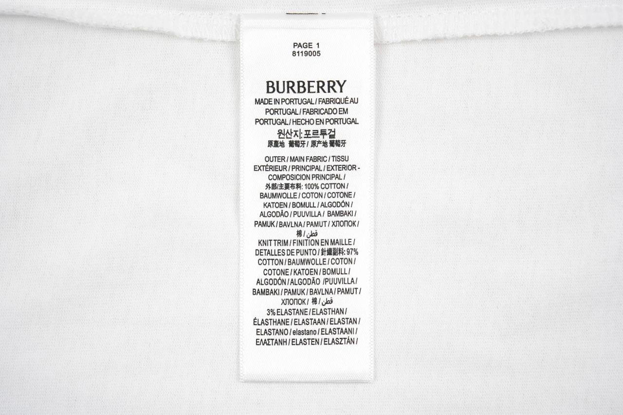 Burberry White Equestrian Knight Embroidered Crewneck T-Shirt product photo from LabelPicks