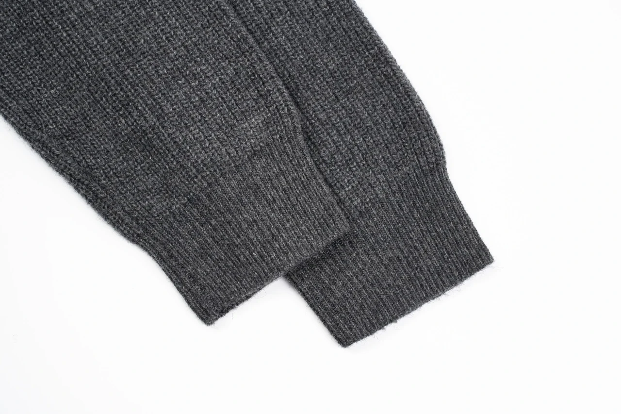Louis Vuitton Grey Cashmere Feel Knit Cardigan product photo from LabelPicks