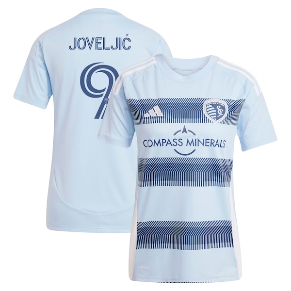 Dejan Joveljic Sporting Kansas City adidas Women's 2025 One KC Replica Player Jersey - Light Blue