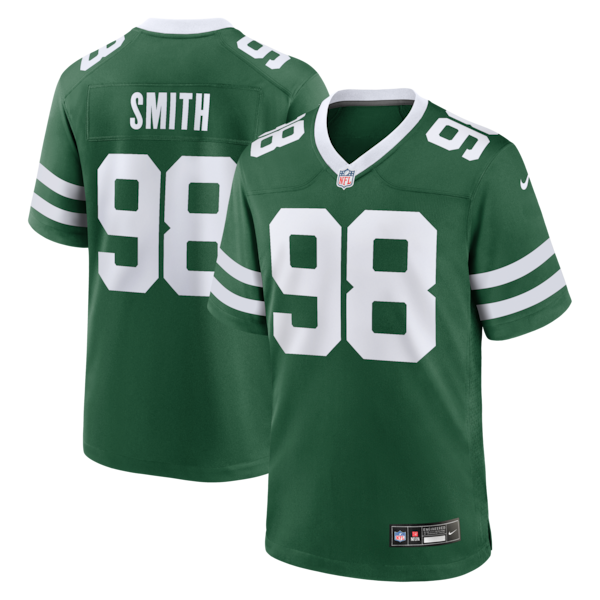 Mazi Smith New York Jets Nike Team  Game Jersey - Legacy Green