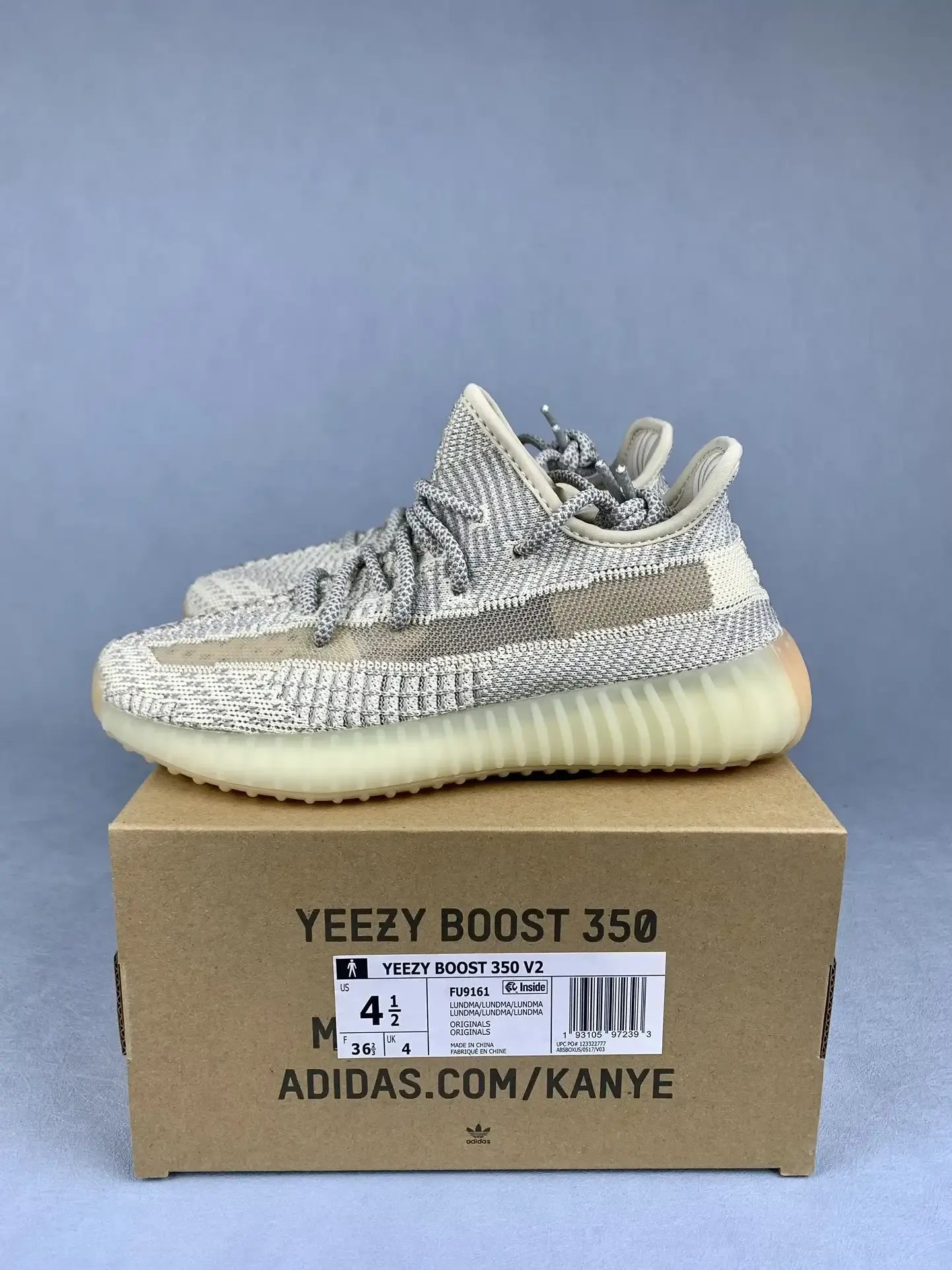 adidas Yeezy Boost 350 V2 Lundmark Shoes product photo from LabelPicks