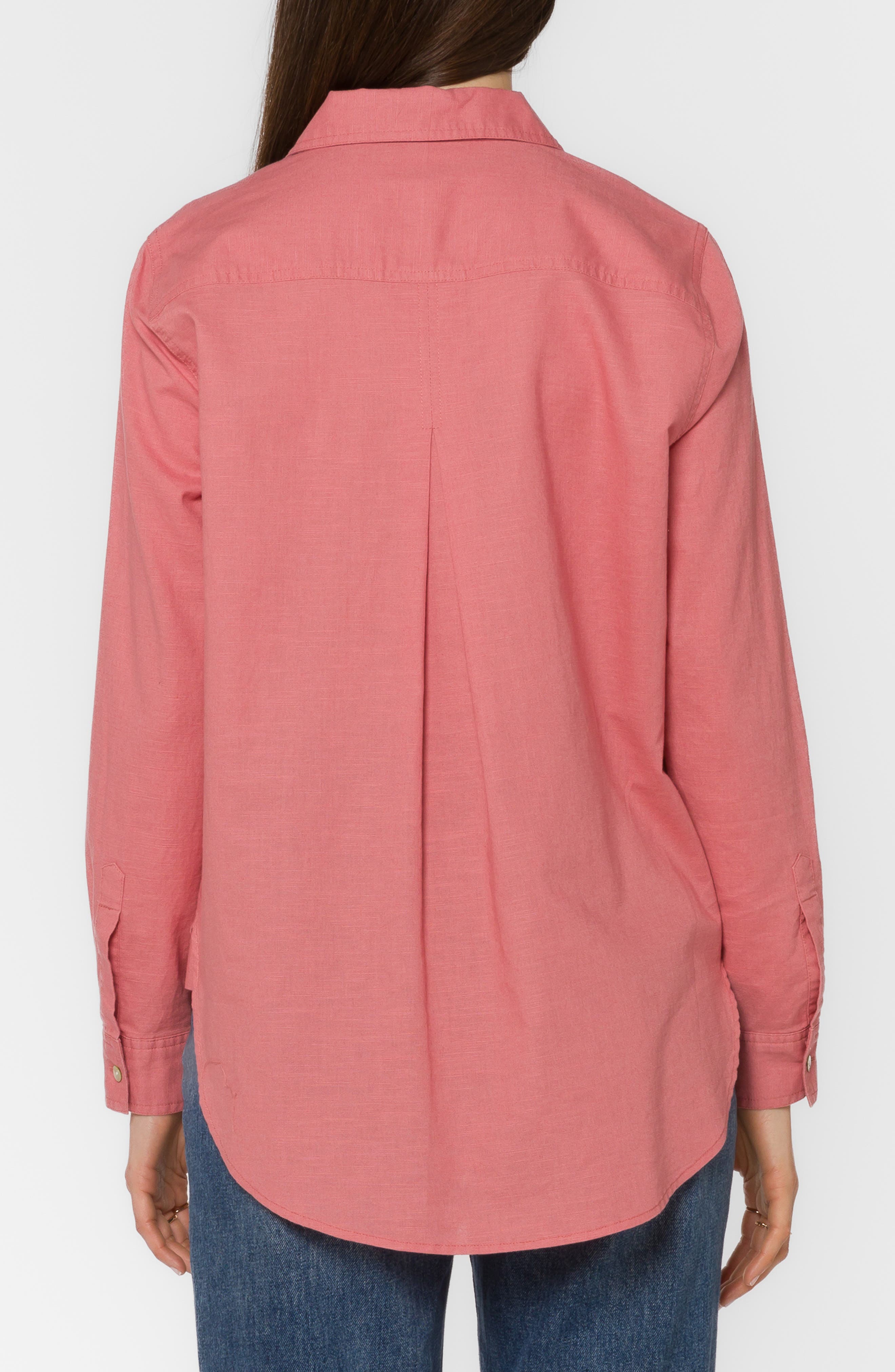 VELVET HEART Bennett Linen Button-Up Shirt