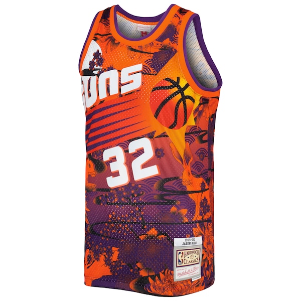 Jason Kidd Phoenix Suns 1999/00 Hardwood Classics Lunar New Year Swingman Jersey - Orange