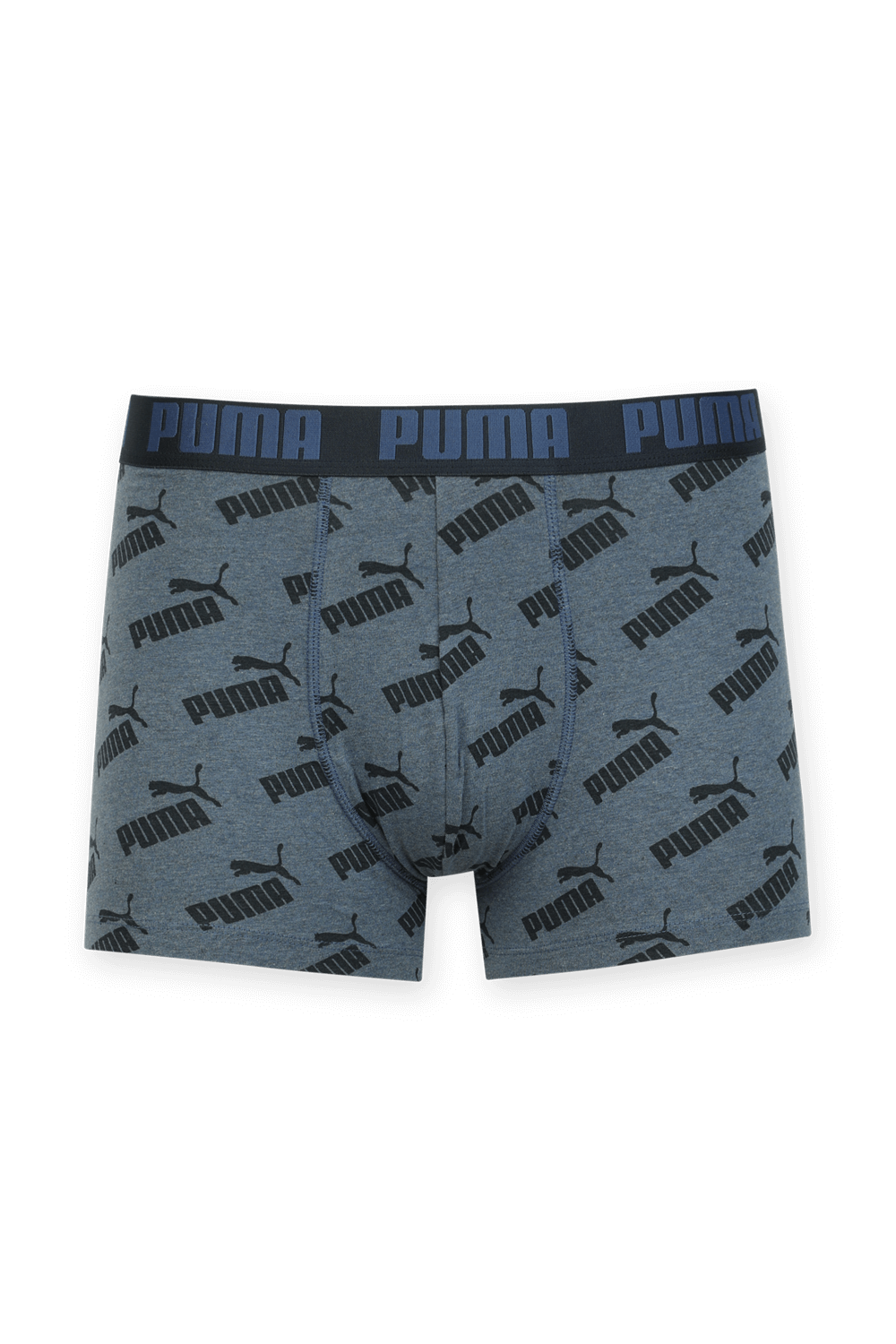 PUMA Men's All-Over-Print Logo Boxer 2 pack