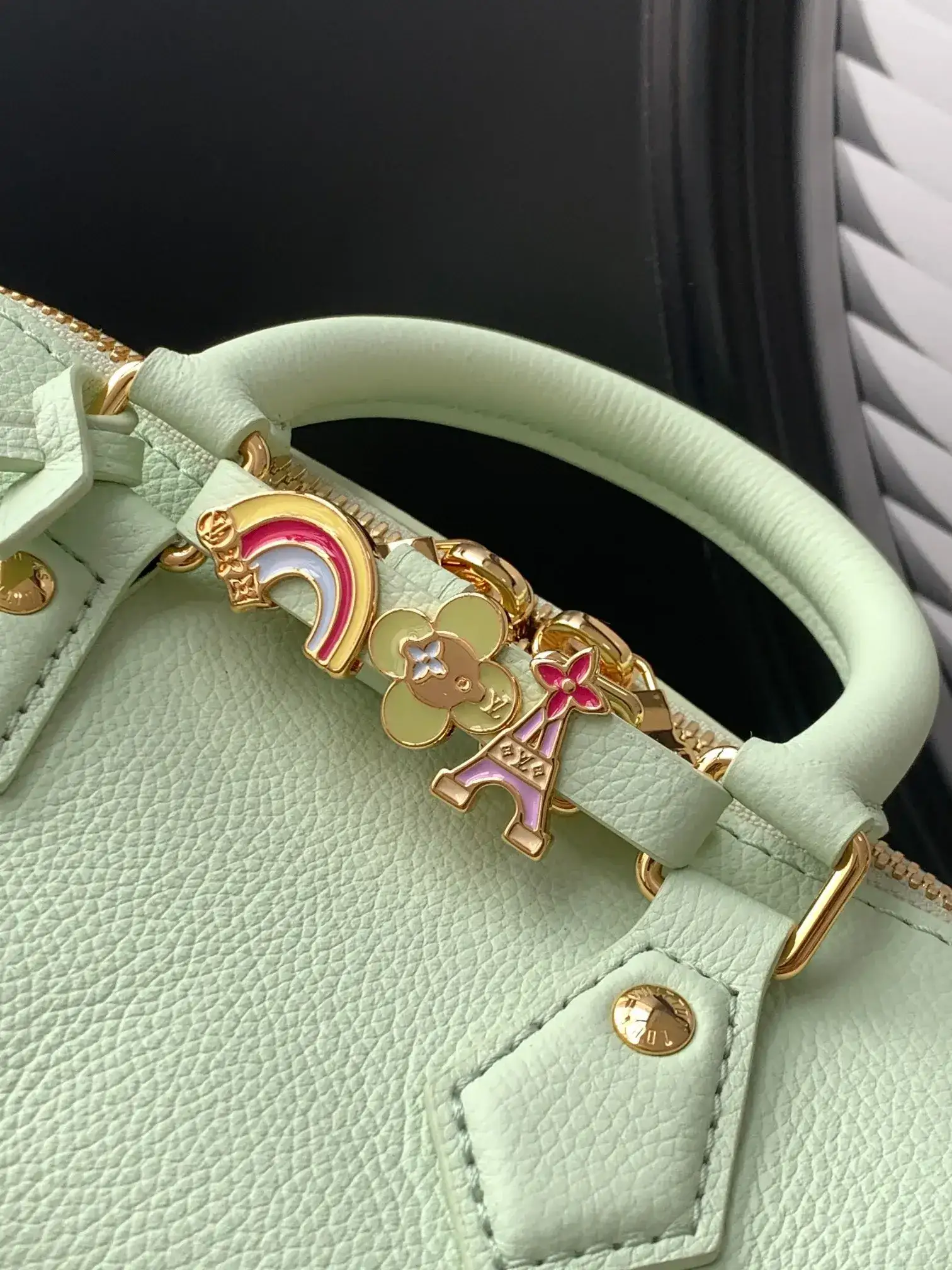 Louis Vuitton Green Speedy Top Handle Bag product photo from LabelPicks
