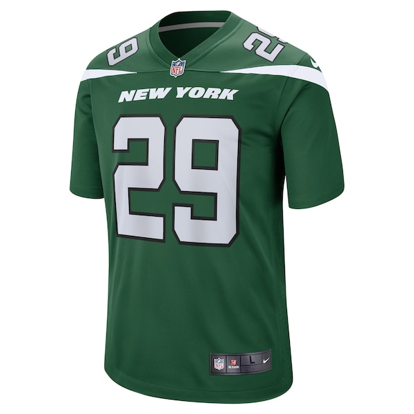 Jarrick Bernard Converse New York Jets Nike  Game Jersey - Gotham Green