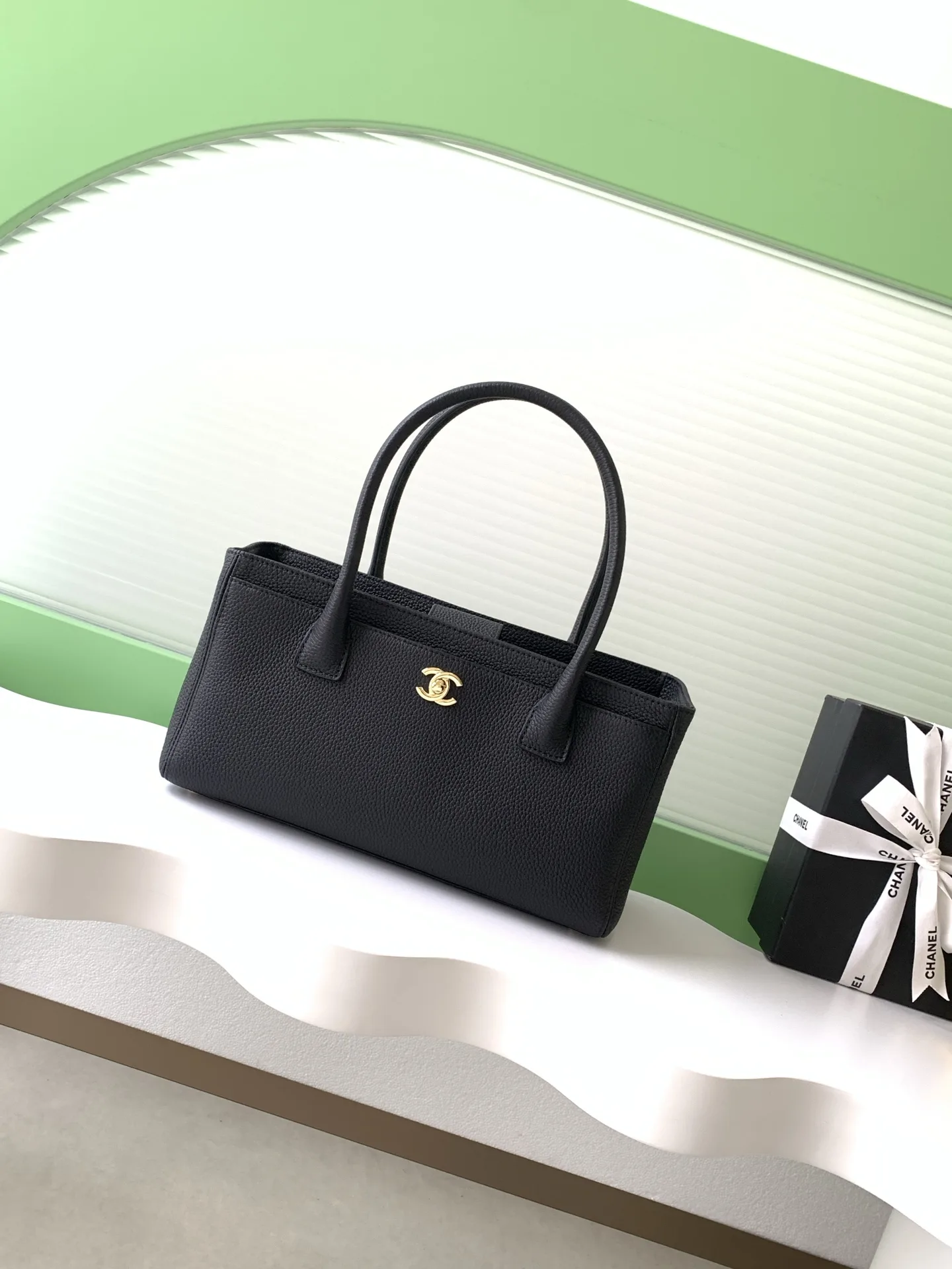 Chanel Grained Leather Tote Bag product photo from LabelPicks