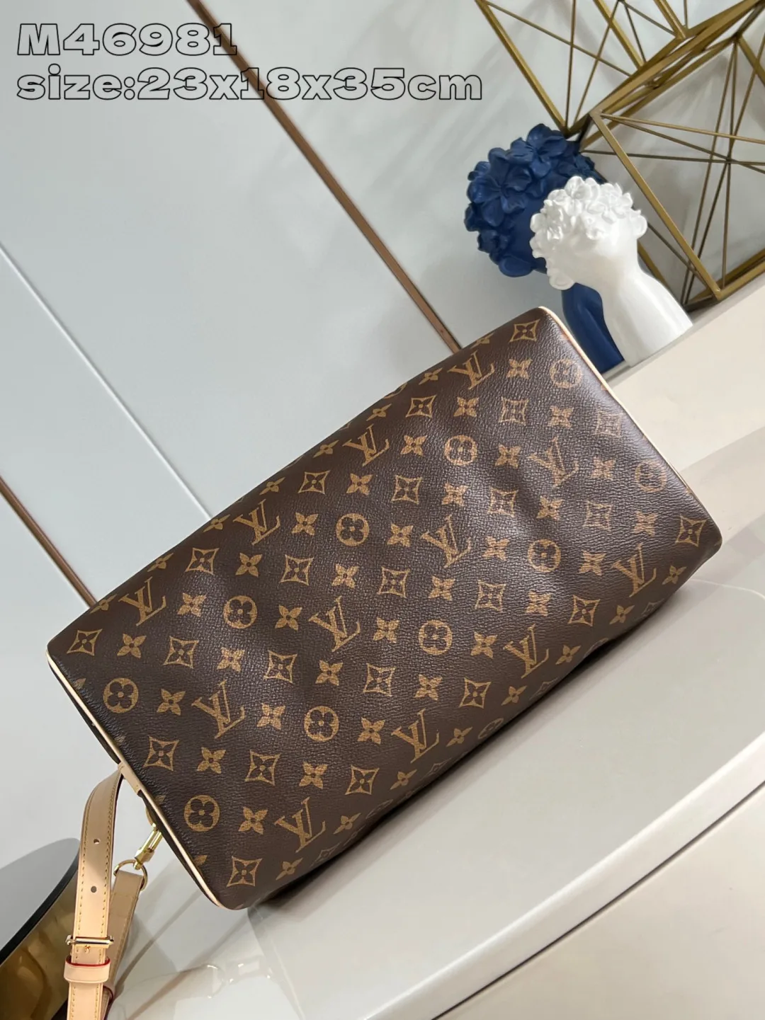 Louis Vuitton Speedy Canvas and Leather Top Handle Bag product photo from LabelPicks