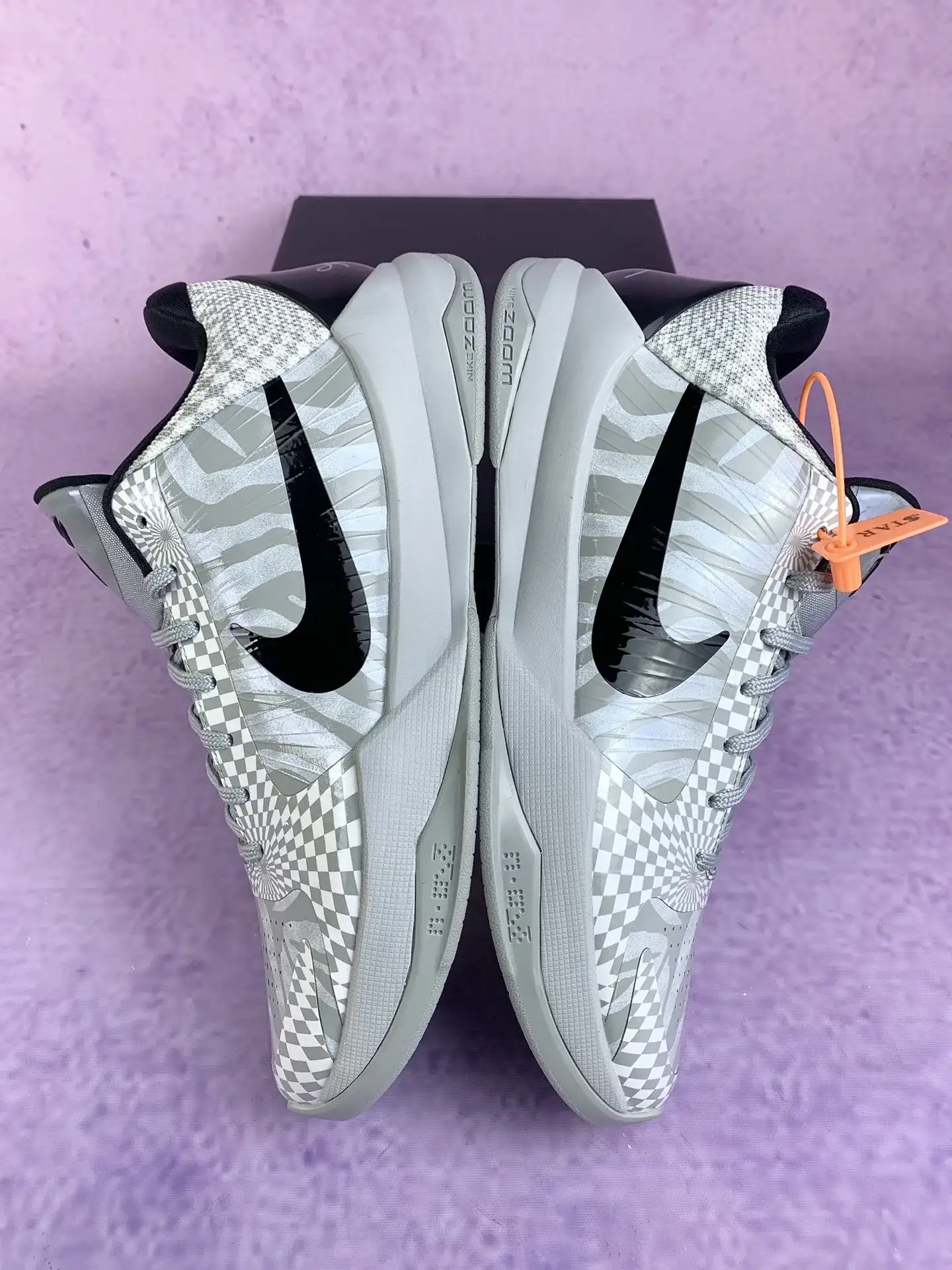 Kobe V Protro 'Zebra' Shoes product photo from LabelPicks