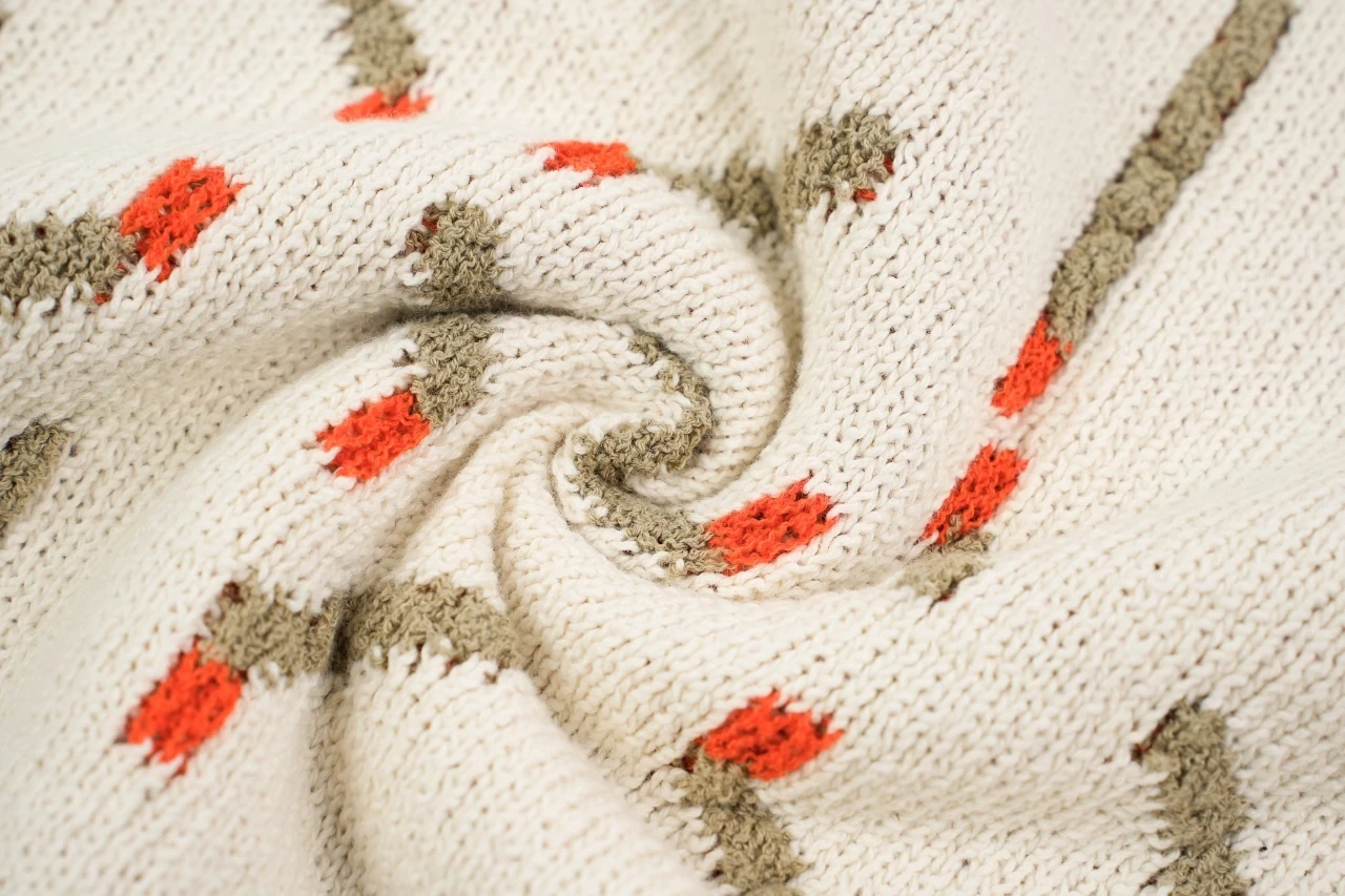 Bottega Veneta Beige Matchstick Jacquard Crewneck Sweater product photo from LabelPicks
