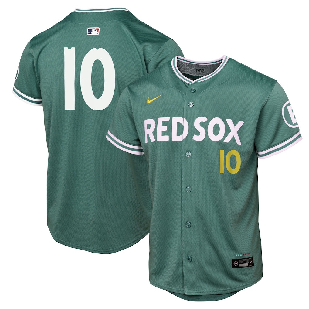 Trevor Story Boston Red Sox Nike Youth 2025 City Connect Limited Player Jersey - Green