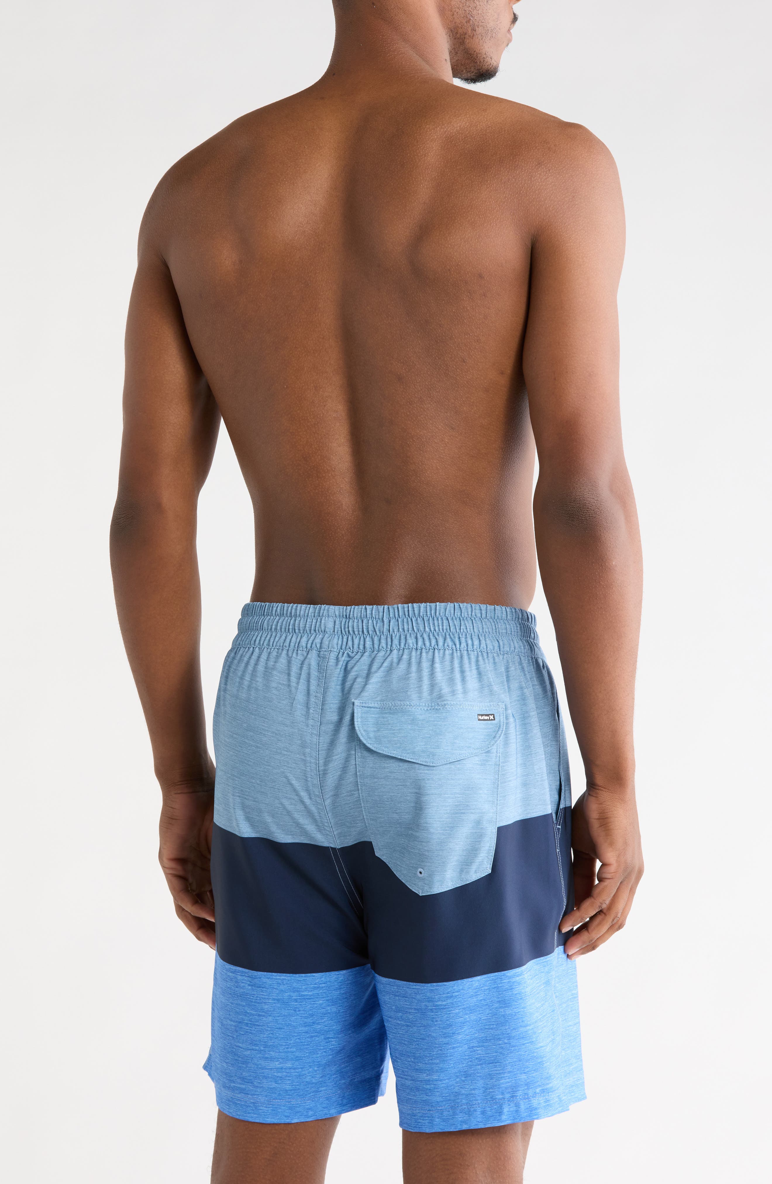 Hurley Colorblocked Volley Swim Trunks