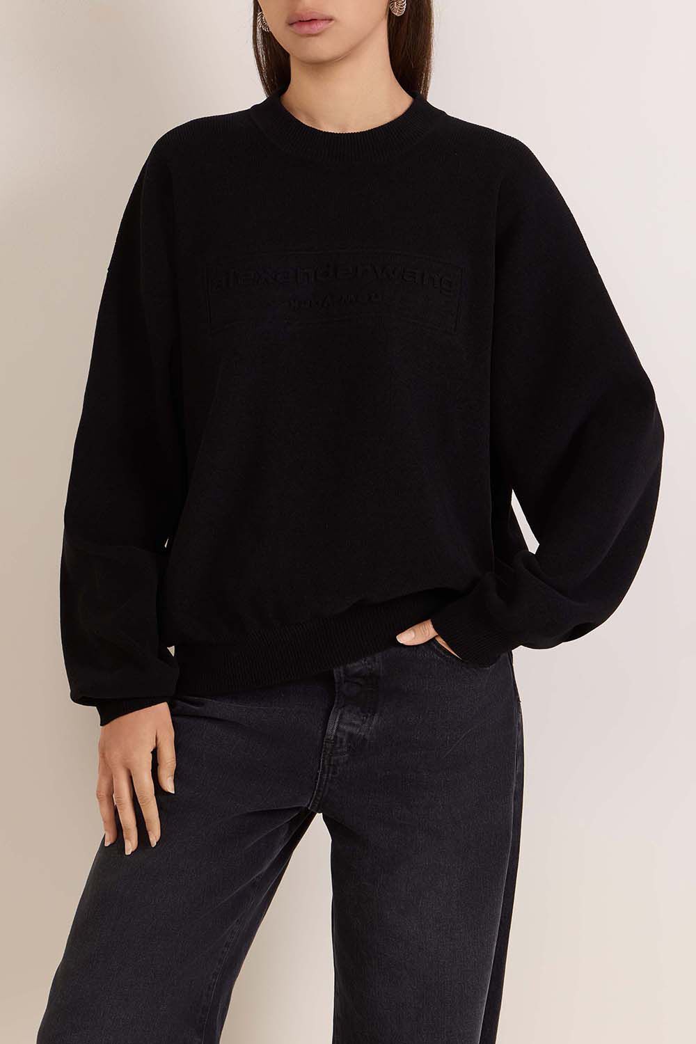 ALEXANDER WANG סווטשירט ריב