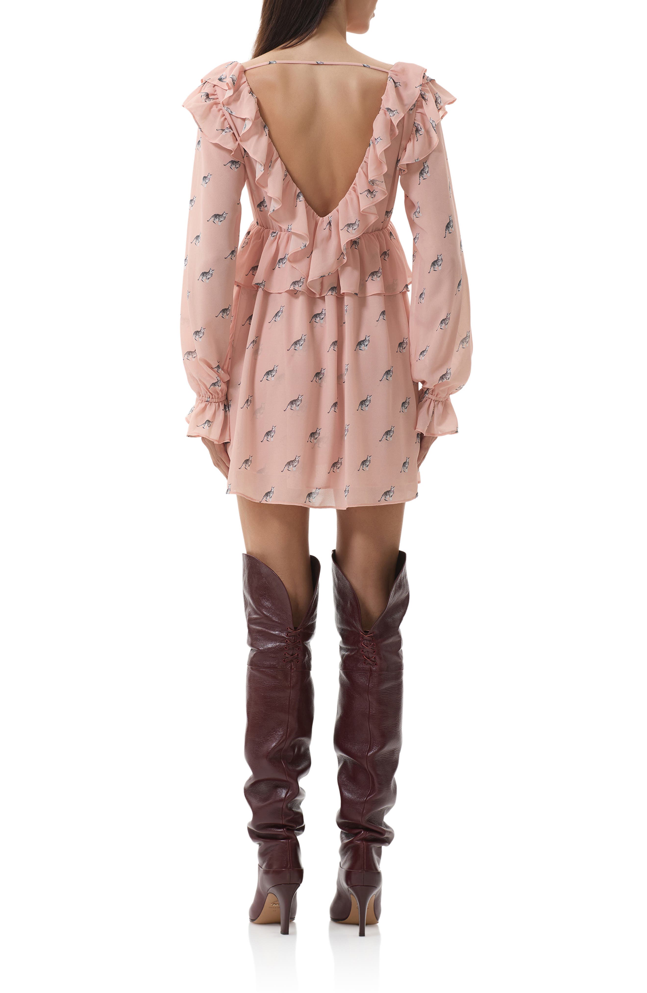 AFRM Arland Long Sleeve Minidress