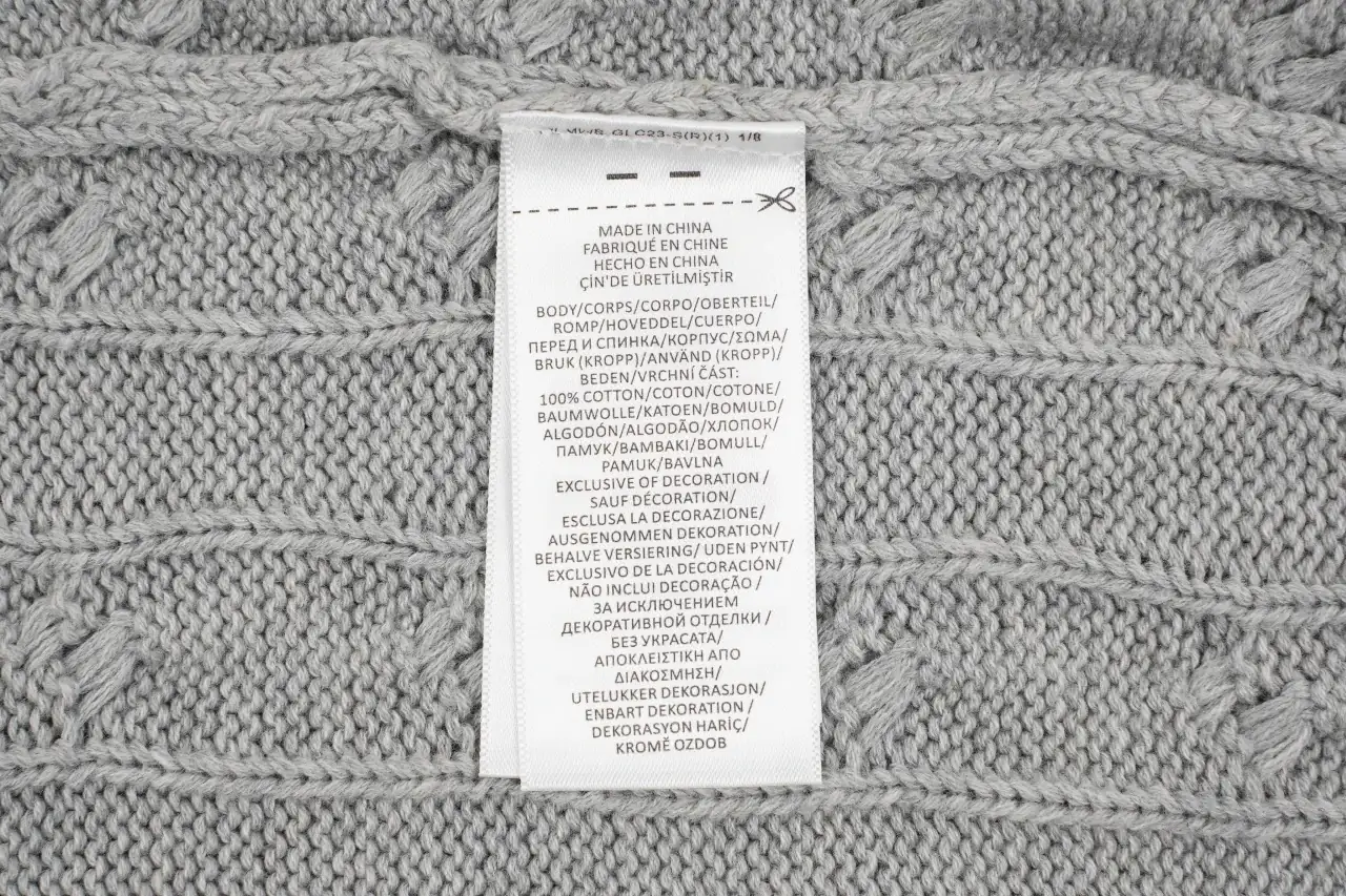 Ralph Lauren Light Grey Pony Embroidered Cable Knit Long Sleeve Polo Sweater product photo from LabelPicks