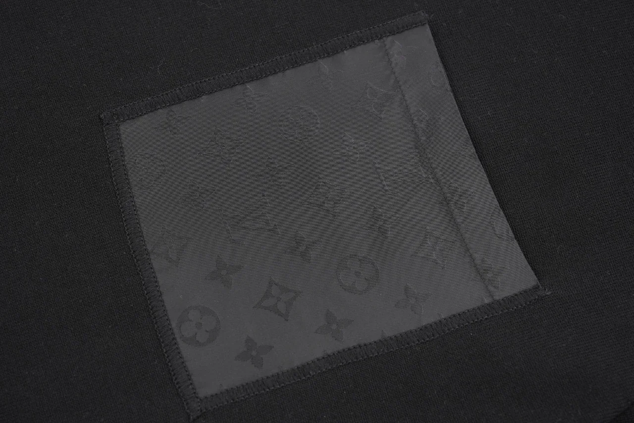 Louis Vuitton Black Pocket Print Knit T-Shirt product photo from LabelPicks