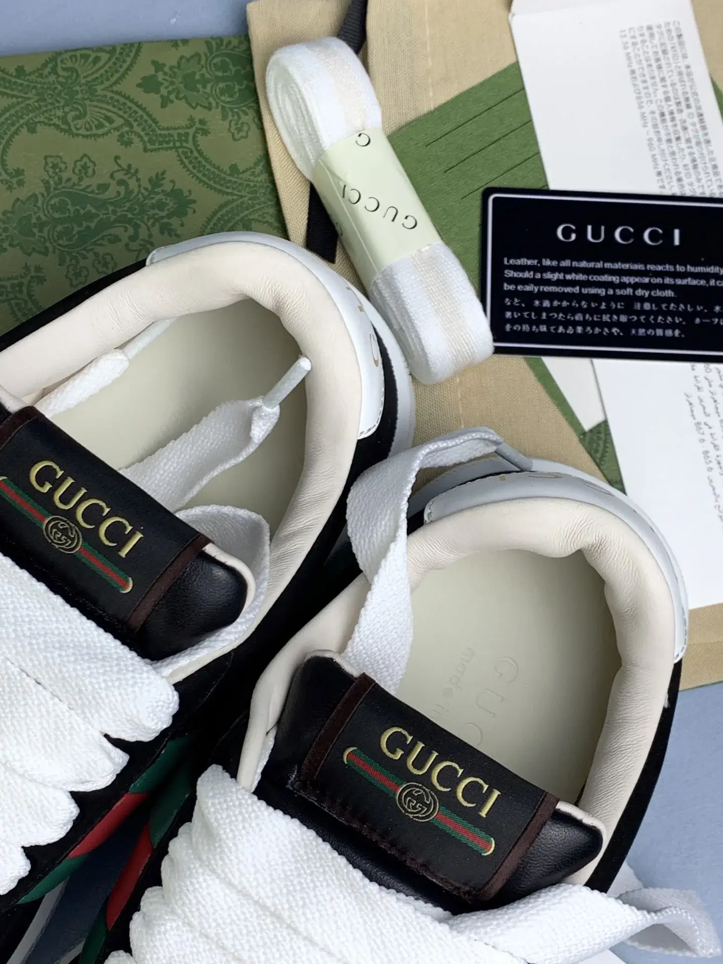 Gucci Screener sneaker product photo from LabelPicks