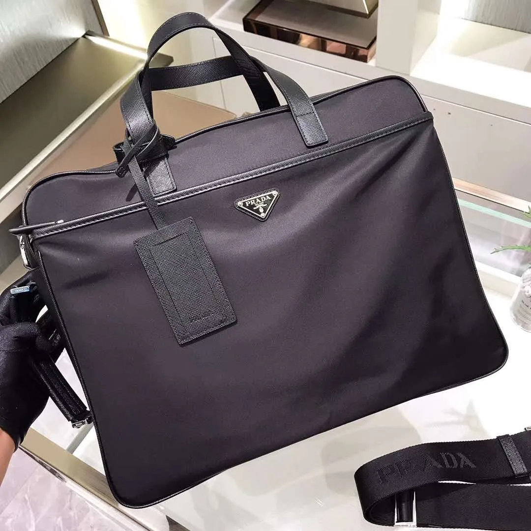 Prada Grained Leather Tote Bag product photo from LabelPicks