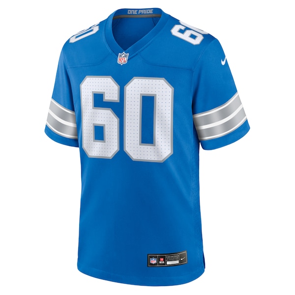 Graham Glasgow Detroit Lions Nike Team Game Jersey -  Blue