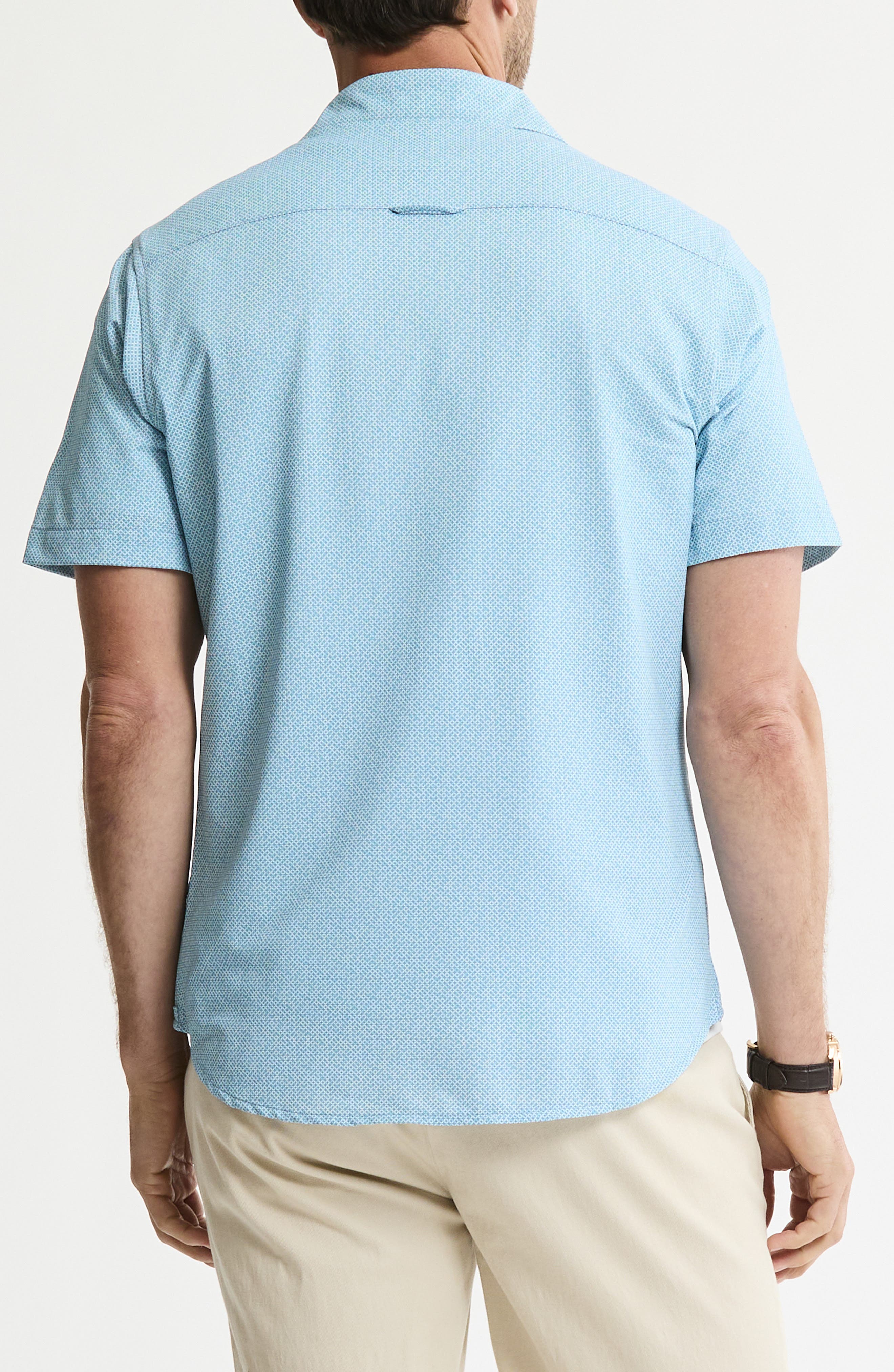 JACHS Performance Tech Button-Up Shirt