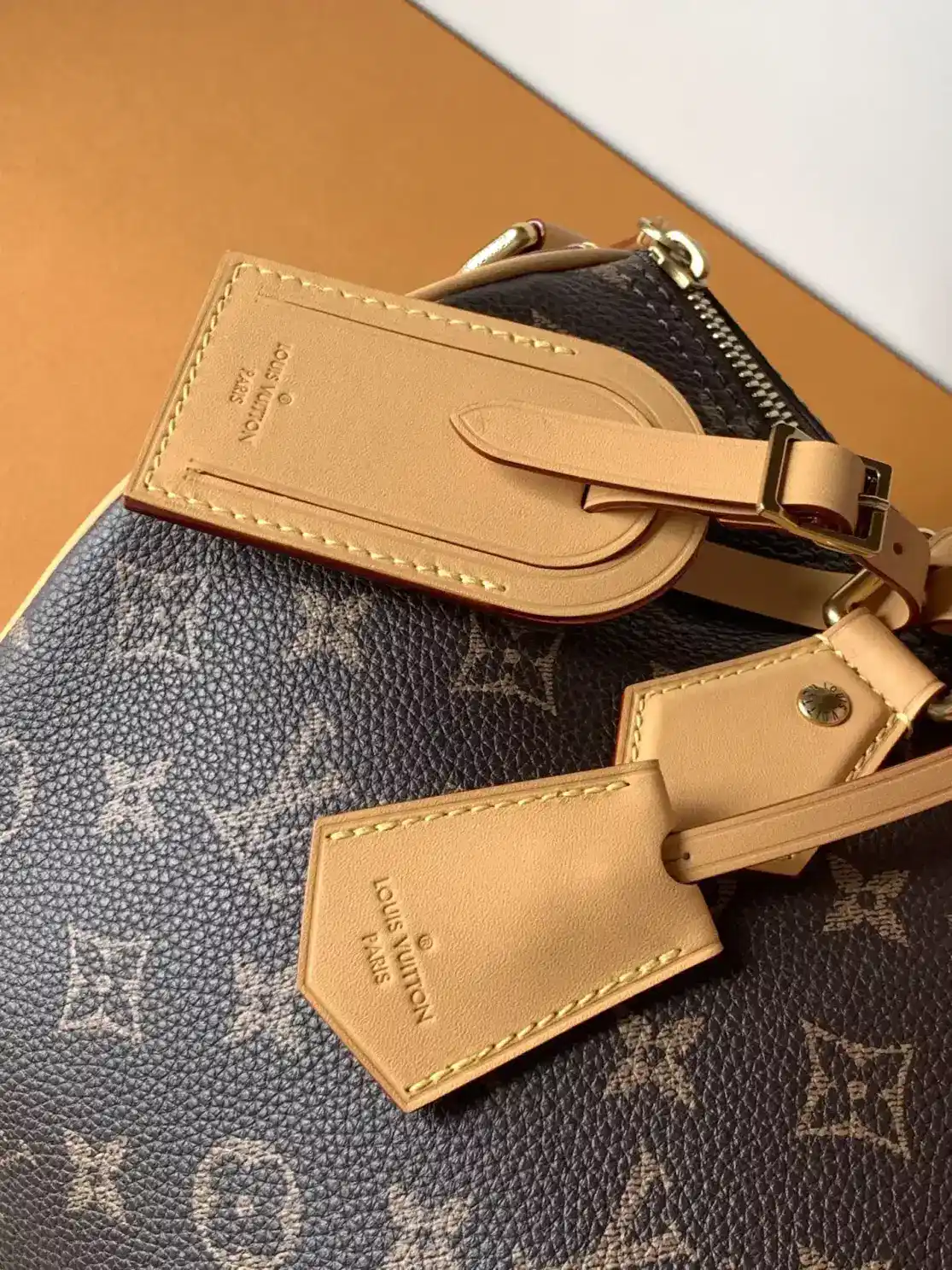 Louis Vuitton Speedy Black Monogram Canvas Top Handle Bag product photo from LabelPicks