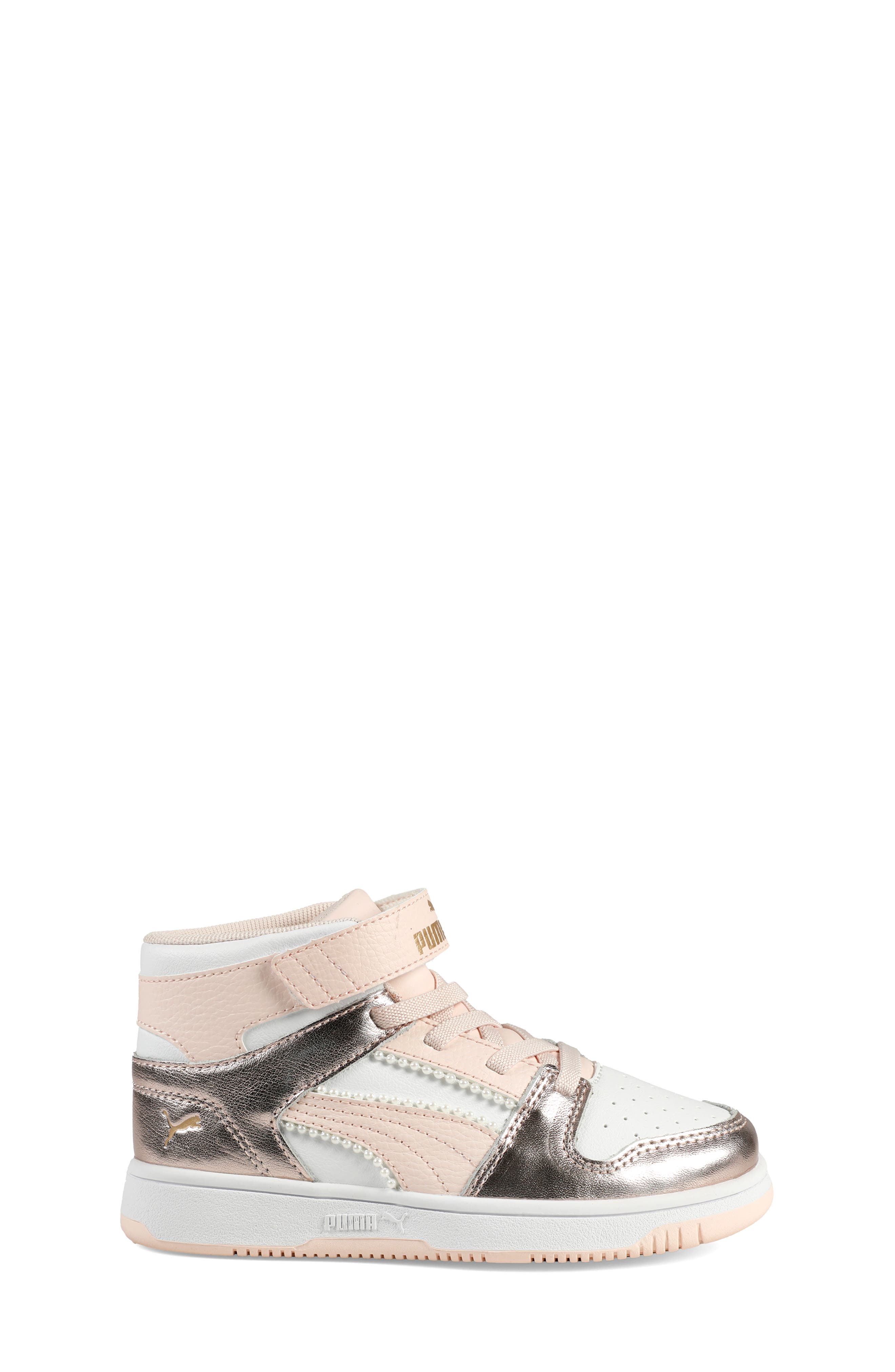 PUMA Kids' Rebound Layup High Top Sneaker