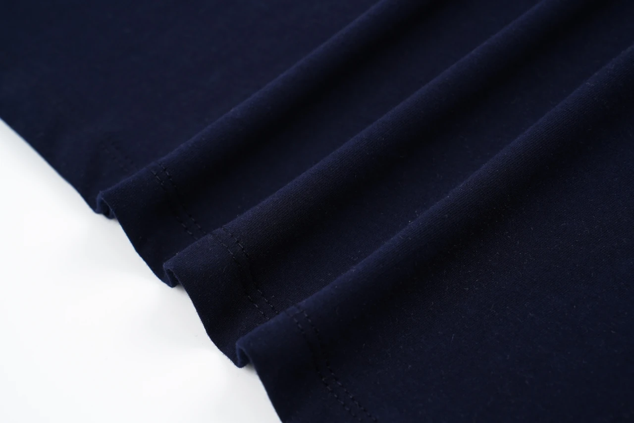 Prada Navy Distressed Small Logo Pocket T-Shirt product photo from LabelPicks