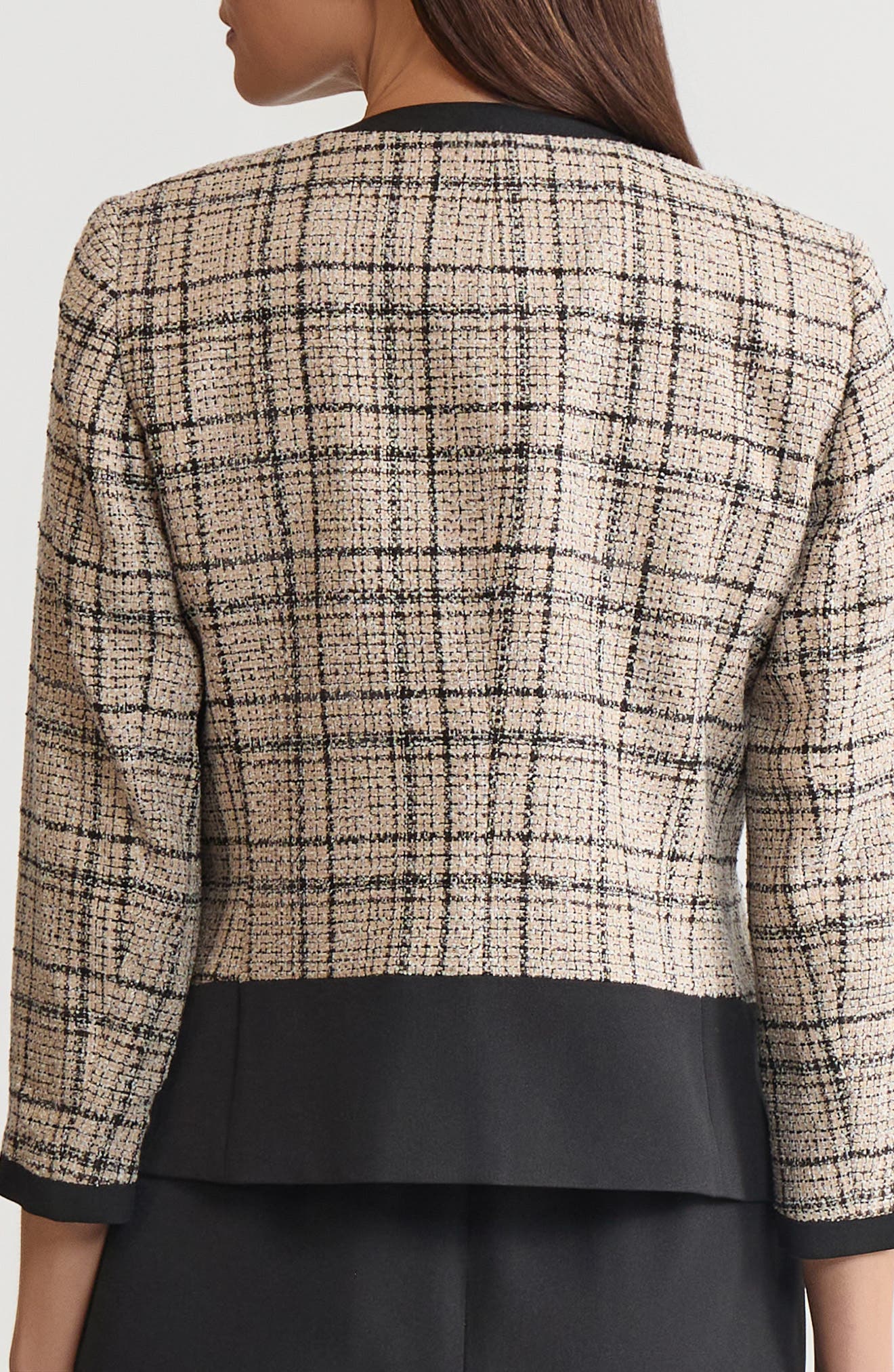 KASPER Plaid Jacket