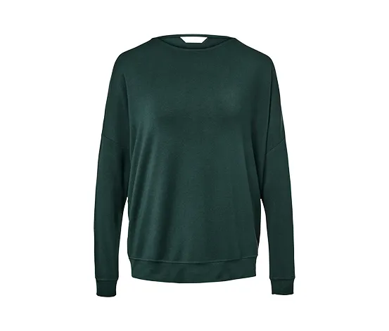 Homewear-Oberteil im Modal-Seide-Mix
