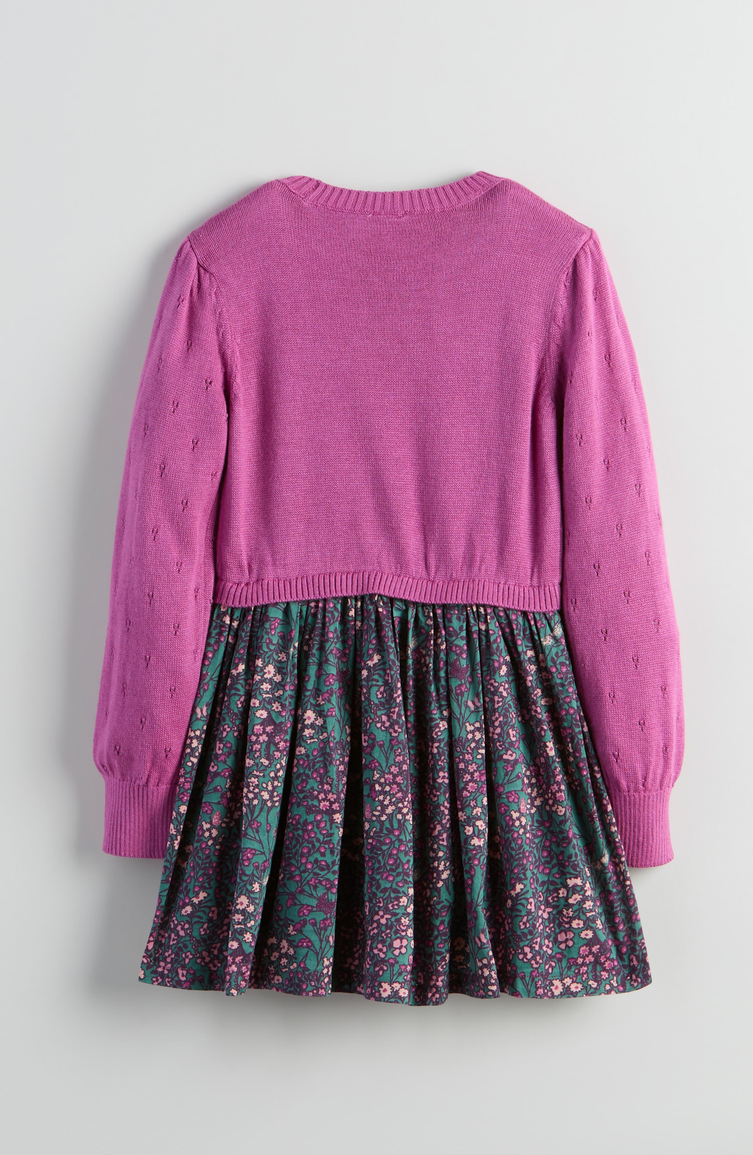 Nordstrom Kids' Mixed Media Dress